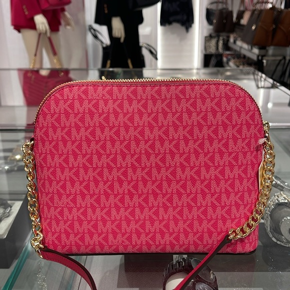 MICHAEL KORS
Jet Set Travel Medium Color-Block Signature Logo Dome Crossbody Bag - Picture 7 of 16